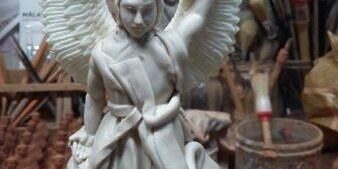 Sculpture ange 9 cm