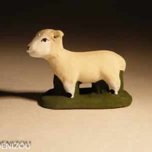Santon mouton debout pour 4 cm