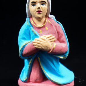 Santon de Marie à l'Annonciation en 7cm