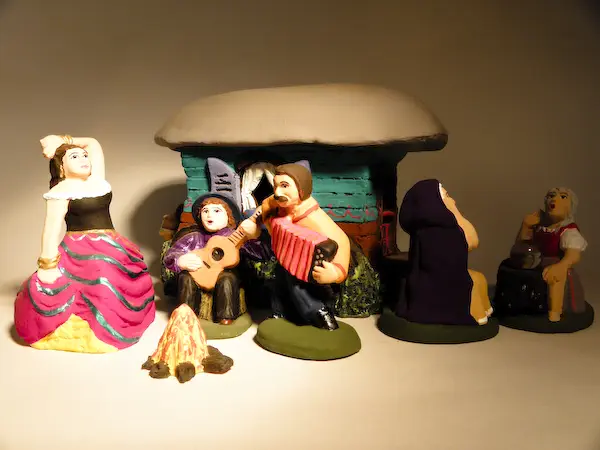 Camp de Gitans complet en 7 cm