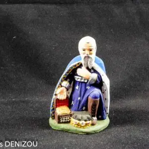 santon de roi mage en 9 cm