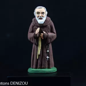 santon de Padre Pio en 7cm