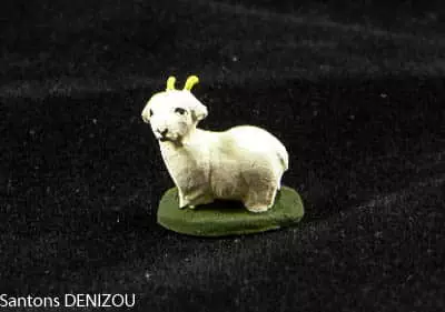 Chèvre blanche de 1 cm