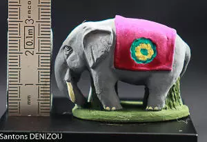 Eléphant pour santons de 2cm